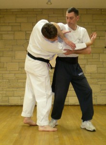 photo of wing chun & karate bunkai